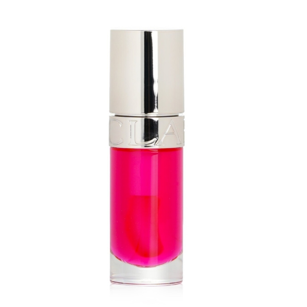 DELUXE CLARINS 04 LIP COMFORT OIL WITH SWEETBRIAR ROSE OIL.